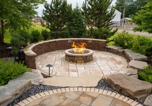 What is an example of a hardscape element?